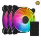 Cooler Master MasterFan MF120 Halo² 3-in-1 Cooler Master MasterFan MF120 Halo² 3-in-1 – Dual Loop ARGB Fans