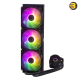 Cooler Master MasterLiquid 360L Core ARGB CPU Liquid Cooler - Dual Chamber Gen S Pump, Superior Radiator and 120 mm ARGB Fans, LGA 1700 and AM5 Brackets - Black