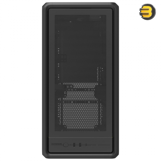 Cooler Master MasterFrame 600 Mesh Mid-Tower PC Case Black Cooler Master MasterFrame 600 Mesh mid-tower PC case in black with FreeForm 2.0 exo-structure, tempered glass/aluminum interchangeable panels, 200mm ARGB fans and USB Type-C I/O