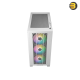 COOLER MASTER Elite 301 White – Mid-Tower Case with 3x 120mm ARGB Fans, Large Intake Grill, PSU Cover, and Sleek Black Coating for Cost-Effective, High-Performance Builds COOLER MASTER Elite 301 White – Mid-Tower Case with 3x 120mm ARGB Fans, Large Intake Grill, PSU Cover, and Sleek Black Coating for Cost-Effective, High-Performance Builds