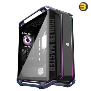 Cooler Master Cosmos Infinity 30th Anniversary C700M E-ATX Full-Tower Curved Tempered Glass Panel, Riser Cable PCIe 4.0, Diverse Liquid Cooling, Type-C, Customizable ARGB
