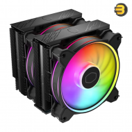 Cooler Master Hyper 622 Halo Dual Tower CPU Air Cooler — Black