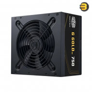 Cooler Master G Gold 750 V2 — 80 Plus Gold, ATX 3.1 Support, Quiet HDB Fan, High Temperature Resilience, Non Modular - MPE-7502-ACAAG