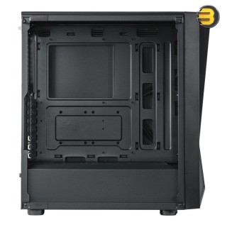 Cooler Master CMP 520 - 4X 120mm ARGB Fans, Mesh Geode Front Panel, Versatile Cooling Options, Full Black Coating & PSU Cover, Breathable Power Supply Shroud
