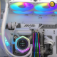 COOLER MASTER MasterLiquid 360 ION White – Liquid CPU Cooler with 2.1-inch LCD Display, Gen X Dual Chamber Pump, ARGB Halo Lighting, and MasterCtrl Customization for Premium Cooling Performance COOLER MASTER MasterLiquid 360 ION White – Liquid CPU Cooler with 2.1-inch LCD Display, Gen X Dual Chamber Pump, ARGB Halo Lighting, and MasterCtrl Customization for Premium Cooling Performance