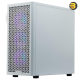 Cooler Master ELITE 502 Mid-Tower White PC Case White Cooler Master ELITE 502 mid-tower White PC case with tempered glass side panel, 3x 120mm ARGB fans and USB Type-C I/O