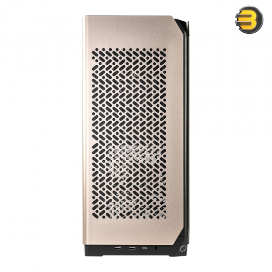NCORE 100 MAX Bronze Edition Mini-ITX Case – Pre-Installed 850W 80+ Bronze PSU & 240mm AIO, Compact Vertical Design (NR100-ZNNN85-SL0)