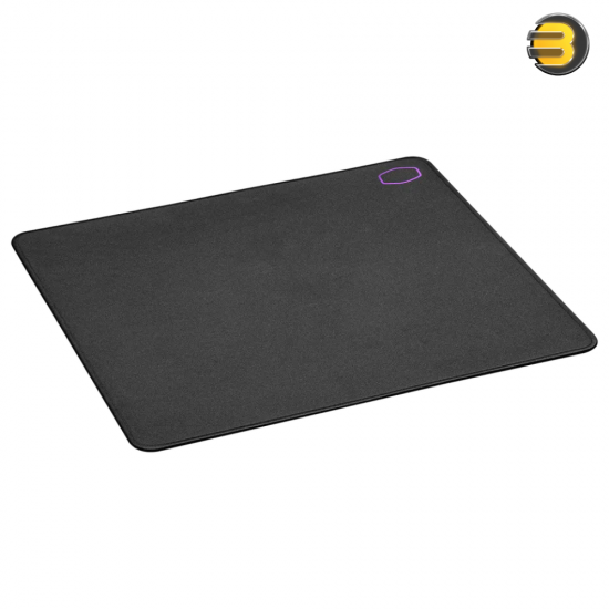 Cooler Master MP511 L Gaming Mouse Pad - Premium Mat Optimised for Accuracy with Durable Cordura Fabric, Splash-Resistant Surface, Anti-Fray Stitching, Black - 450 x 400 x 3mm