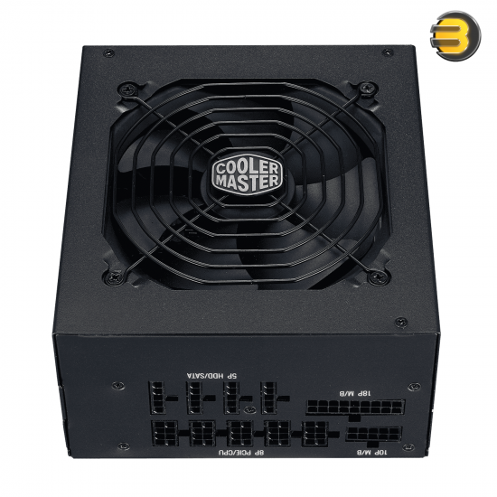 Cooler Master MWE Gold 750 V2 Fully Modular, 750W, 80+ Gold Efficiency, Quiet HDB Fan, 2 EPS Connectors, High Temperature Resilience,