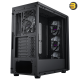 Cooler Master MasterBox 600 — Back-connected motherboard support, FineMesh Performance Front Panel, Optimized airflow, Removable HDD cage - MB600-KGNN-S00