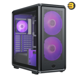 Cooler Master MasterFrame 600 Mesh Mid-Tower PC Case Black – FreeForm 2.0 Exo-Structure Cooler Master MasterFrame 600 Mesh Mid-Tower PC Case Black – FreeForm 2.0 Exo-Structure