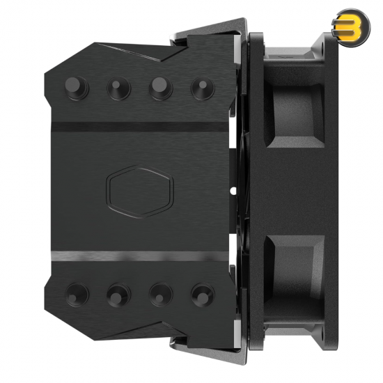 Cooler Master Hyper 411 Nano CPU Air Cooler – 92mm PWM Fan, 4 Direct Contact Heatpipes, Intel & AMD Socket Support (RR-H410-25PK-R1)