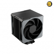 Cooler Master Hyper 612 Apex High-Performance CPU Air Cooler – 6 Superconductive Heat Pipes, Dual Mobius 120P Fans (Non-LED), Intel LGA 1851/1700 & AMD AM5 Support | MAP-T6PN-225PK-R1