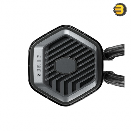 Cooler Master MasterLiquid 360 ATMOS Stealth AIO Liquid CPU Cooler – 360mm Radiator, Triple 120mm PWM Fans, High-Performance Pump (MLX-D36M-A24PK-R1)