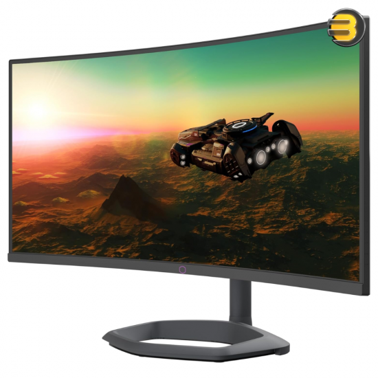 Cooler Master GM34‑CWQ2 34" UWQHD 3440×1440 180Hz Curved VA Quantum Dot Gaming Monitor — 1500R, HDR400, FreeSync Premium/G‑SYNC Compatible, USB‑C 65W, DP 1.4 + 2× HDMI 2.0, KVM, speakers, VESA 100×100 Cooler Master GM34‑CWQ2 34" UWQHD 3440×1440 180Hz Curved VA Quantum Dot Gaming Monitor — 1500R, HDR400, FreeSync Premium/G‑SYNC Compatible, USB‑C 65W, DP 1.4 + 2× HDMI 2.0, KVM, speakers, VESA 100×100