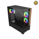 Cooler Master Elite 690 Wood | 270° Panoramic ATX Case | E690-KHNN-S00
