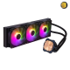 Cooler Master MasterLiquid 360L Core ARGB CPU Liquid Cooler - Dual Chamber Gen S Pump, Superior Radiator and 120 mm ARGB Fans, LGA 1700 and AM5 Brackets - Black