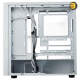 Cooler Master ELITE 502 Mid-Tower White PC Case White Cooler Master ELITE 502 mid-tower White PC case with tempered glass side panel, 3x 120mm ARGB fans and USB Type-C I/O