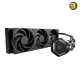 Cooler Master MasterLiquid 360 ATMOS Stealth AIO Liquid CPU Cooler – 360mm Radiator, Triple 120mm PWM Fans, High-Performance Pump (MLX-D36M-A24PK-R1)