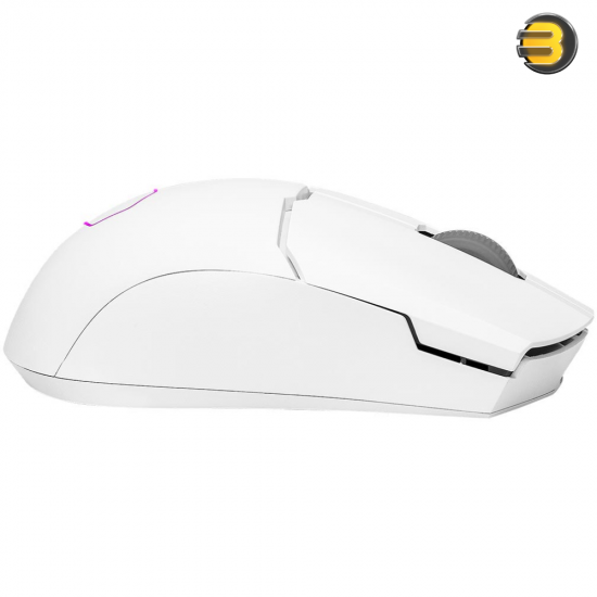 Cooler Master MM712 Ultra Lightweight Gaming Mouse – 16,000 DPI, PixArt Sensor, Honeycomb Shell, RGB Lighting, PTFE Feet – White Cooler Master MM712 Ultra Lightweight Gaming Mouse – 16,000 DPI, PixArt Sensor, Honeycomb Shell, RGB Lighting, PTFE Feet – White