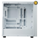 Cooler Master ELITE 502 Mid-Tower White PC Case White Cooler Master ELITE 502 mid-tower White PC case with tempered glass side panel, 3x 120mm ARGB fans and USB Type-C I/O