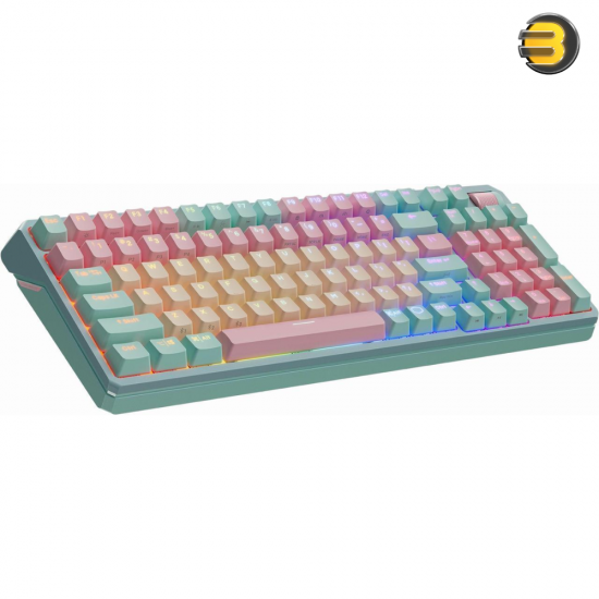 Cooler Master MK770 Wireless Mechanical Keyboard Space Gray – 98-Key Layout, Kailh Box V2 Switches, PBT Double-Shot Keycaps, RGB, 2.4GHz/Bluetooth/Wired, 4000mAh Battery, USB-C, MasterPlus+ Support