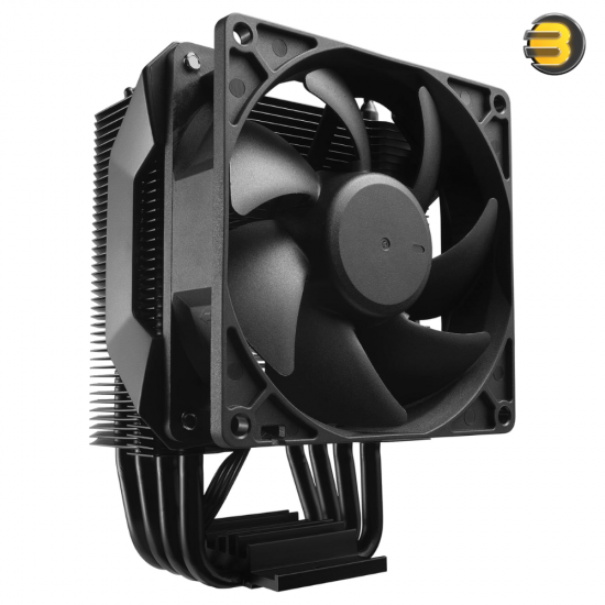 Cooler Master Hyper 411 Nano CPU Air Cooler – 92mm PWM Fan, 4 Direct Contact Heatpipes, Intel & AMD Socket Support (RR-H410-25PK-R1)