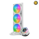 COOLER MASTER MasterLiquid 360 ION White – Liquid CPU Cooler with 2.1-inch LCD Display, Gen X Dual Chamber Pump, ARGB Halo Lighting, and MasterCtrl Customization for Premium Cooling Performance COOLER MASTER MasterLiquid 360 ION White – Liquid CPU Cooler with 2.1-inch LCD Display, Gen X Dual Chamber Pump, ARGB Halo Lighting, and MasterCtrl Customization for Premium Cooling Performance