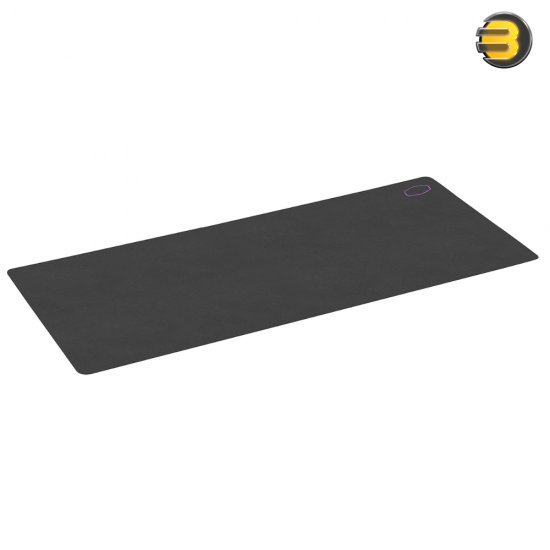 Cooler Master MP511 Speed Gaming Mouse Pad — Soft jersey cloth surface optimized for speed and precision, splash‑resistant with anti‑fray stitching, non‑slip natural rubber base; size XL 900×400×3 mm