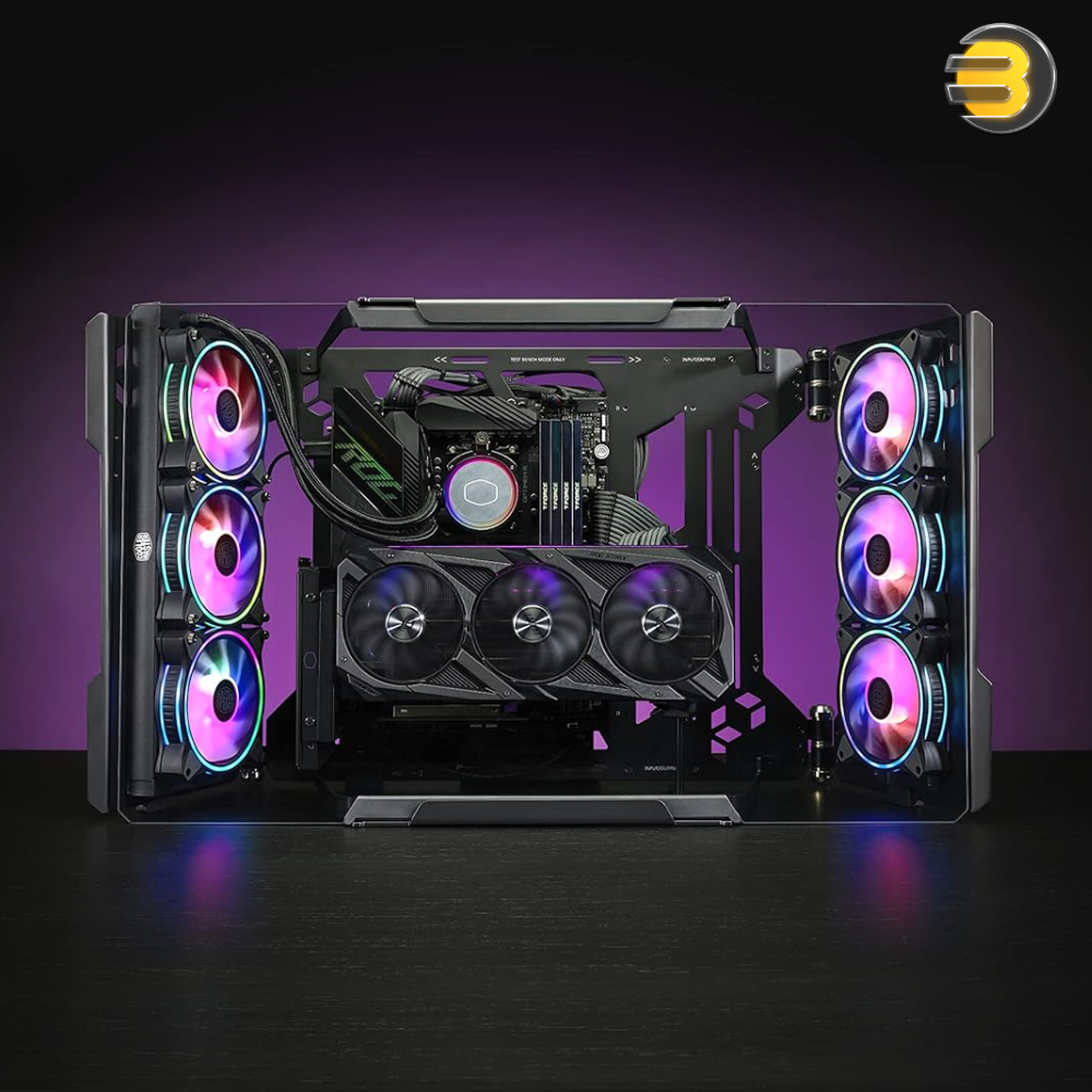 Cooler Master MasterFrame 700 — customizable open-air frame PC
