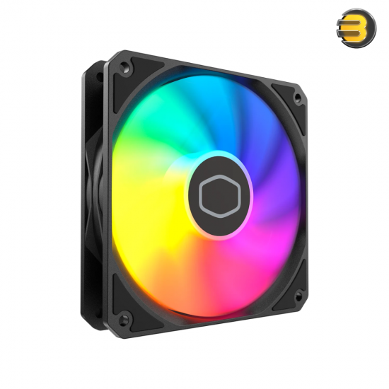 Cooler Master MF120 Lite ARGB 120mm Fan Cooler Master MF120 Lite ARGB – 120mm High-Airflow Case Fan