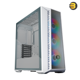 Cooler Master MasterBox 520 MESH ARGB ATX Case White