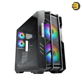 Cooler Master HAF700 Titanium Grey SGCC Steel / Mesh / ABS Plastic / Tempered Glass ATX Full Tower Computer Case
