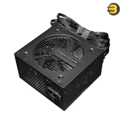DarkFlash Aigo AT650 650W 80 PLUS Bronze Non-Modular Power Supply – 120mm HDB Fan, Active PFC, ATX PSU for Intel & AMD Systems