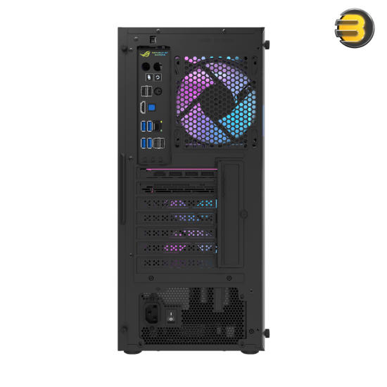 DarkFlash DK351 Black ATX Mid-Tower PC Case – Dragon Scale Esports Front Panel, 4x Pre-installed RGB Fans, Tempered Glass, 360mm Radiator Support, USB 3.0