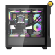 DarkFlash DS900 Mesh ATX PC case with mesh front panel, 4x DM20 ARGB fans and included 750W PSU