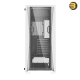 DarkFlash DK352 Plus White ATX Mid-Tower PC Case – 4x Pre-installed PWM Fans, 4mm Tempered Glass, 0.5mm SPCC Steel, 360mm Radiator Support, Dual USB 3.0