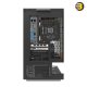 DarkFlash Floatron F1 M-ATX PC case with floating base, tool-free glass panels and 3x DM20 ARGB fans