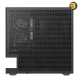 DarkFlash Floatron F1 M-ATX PC case with floating base, tool-free glass panels and 3x DM20 ARGB fans