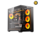 DarkFlash C280 E-ATX PC case with pillar-less dual glass, included 850W PSU and 4x DM20 ARGB fans