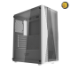 DarkFlash DK352 Plus White ATX Mid-Tower PC Case – 4x Pre-installed PWM Fans, 4mm Tempered Glass, 0.5mm SPCC Steel, 360mm Radiator Support, Dual USB 3.0
