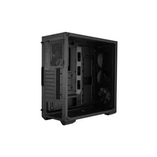 Cooler Master MasterBox K501L RGB Mid Tower Gaming Cabinet with Pre-Installed Fans and Tempered Glass Side Panel