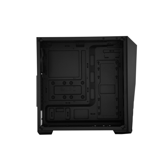 Cooler Master MasterBox K501L RGB Mid Tower Gaming Cabinet with Pre-Installed Fans and Tempered Glass Side Panel