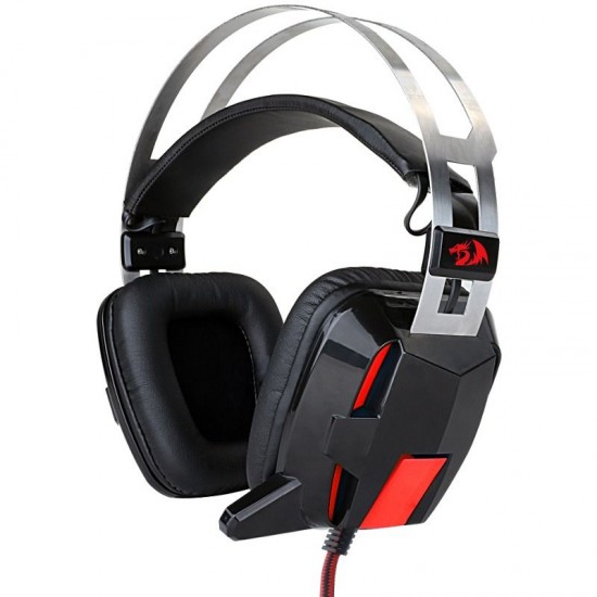 Redragon H201 Stereo Gaming Headset for PS4, Xbox One,PC and Smartphones, Over Ear Noise Reduction Gaming Headphone with Mic, Bass Surround, Universal 3.5mm Redragon H201 Stereo Gaming Headset for PS4, Xbox One,PC and Smartphones, Over Ear Noise Reduction Gaming Headphone with Mic, Bass Surround, Universal 3.5mm