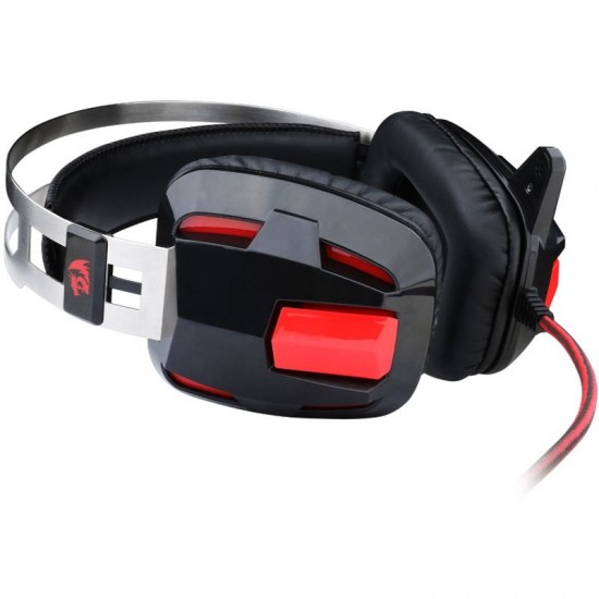 Redragon H201 Stereo Gaming Headset for PS4, Xbox One,PC and Smartphones, Over Ear Noise Reduction Gaming Headphone with Mic, Bass Surround, Universal 3.5mm Redragon H201 Stereo Gaming Headset for PS4, Xbox One,PC and Smartphones, Over Ear Noise Reduction Gaming Headphone with Mic, Bass Surround, Universal 3.5mm