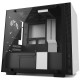 NZXT H200 - Mini-ITX PC Gaming Case - Tempered Glass Panel - All-Steel Construction - Enhanced Cable Management System - Water Cooling Ready - White/Black
