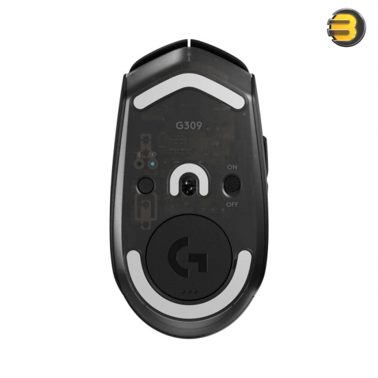 Logitech G309 Lightspeed Wireless Gaming Mouse, Ambidextrous Design, HERO 25K Sensor, 25,600 DPI Resolution, Zero Smoothing / Acceleration / Filtering, 86g Lightweight Design, Black Logitech G309 Lightspeed Wireless Gaming Mouse, Ambidextrous Design, HERO 25K Sensor, 25,600 DPI Resolution, Zero Smoothing / Acceleration / Filtering, 86g Lightweight Design, Black