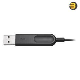 Logitech H340 USB Stereo Computer Headset Noise Cancellation For PC And Mac