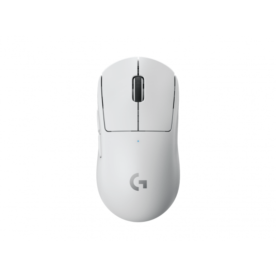 Logitech G PRO X Superlight Wireless Gaming Mouse, Ultra-Lightweight, Hero 25K Sensor, 25,600 DPI, 5 Programmable Buttons, Long Battery Life, Compatible with PC/Mac - White