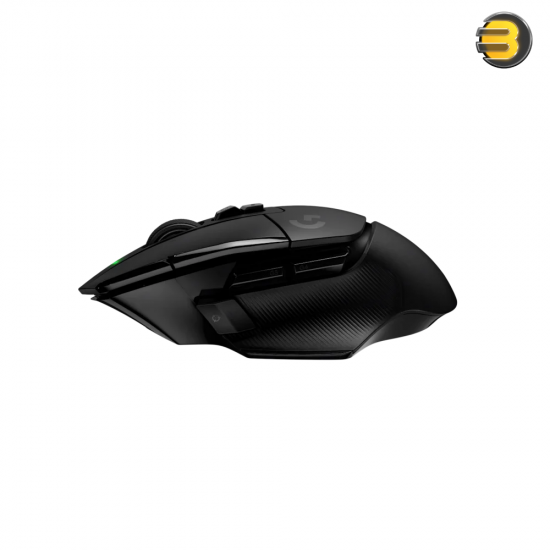 Logitech G G502 X LIGHTSPEED wireless gaming mouse with HERO 25K sensor, LIGHTFORCE hybrid switches, dual-mode scroll wheel and 13 programmable buttons